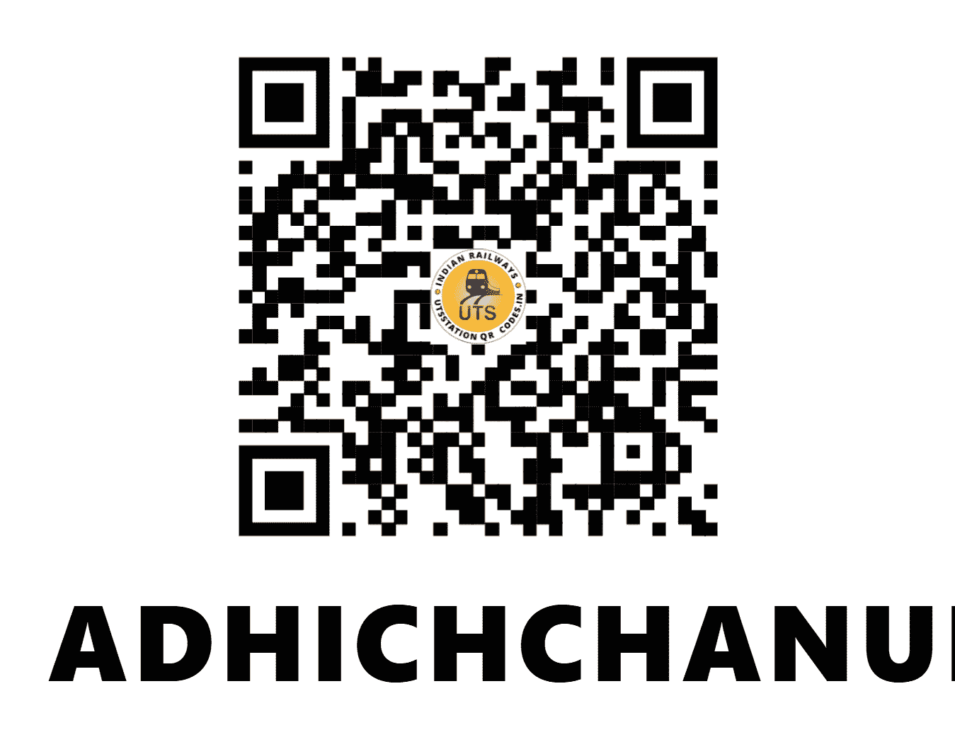 UTS QR Code for ADHICHCHANUR - ACN (SR - TAMIL NADU)
